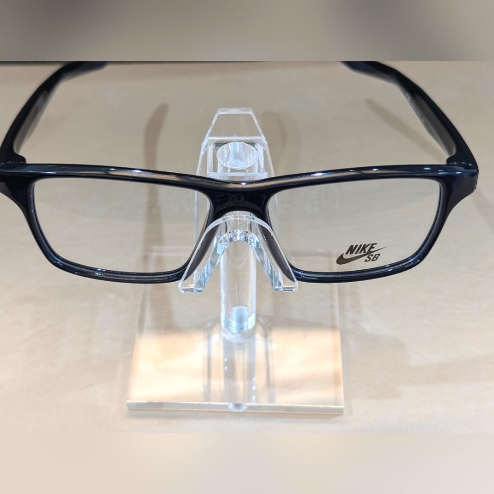 Nike SkateBoard Black Eyeglasses with Glossy Finish Brand New NWT